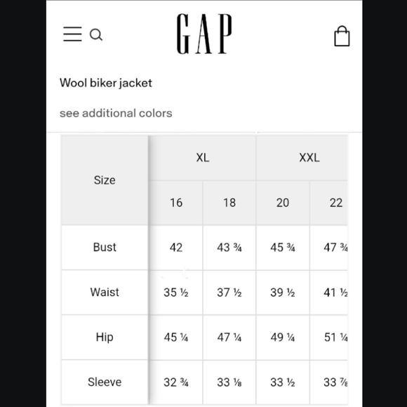 GAP Moto Jacket - Picture 11 of 11